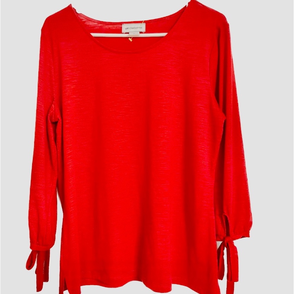 Liz Claiborne Red Blouse